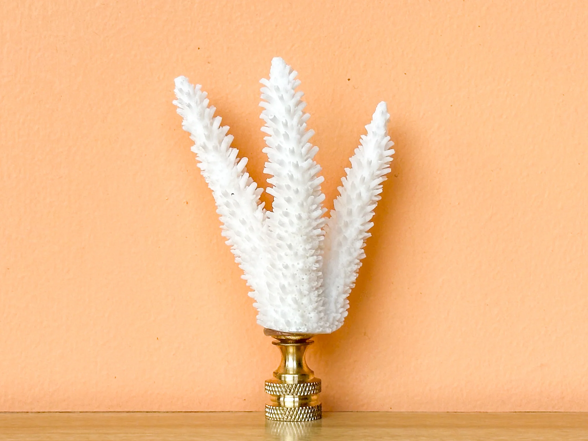 Triple Stag Horn Coral Finial - Image 7