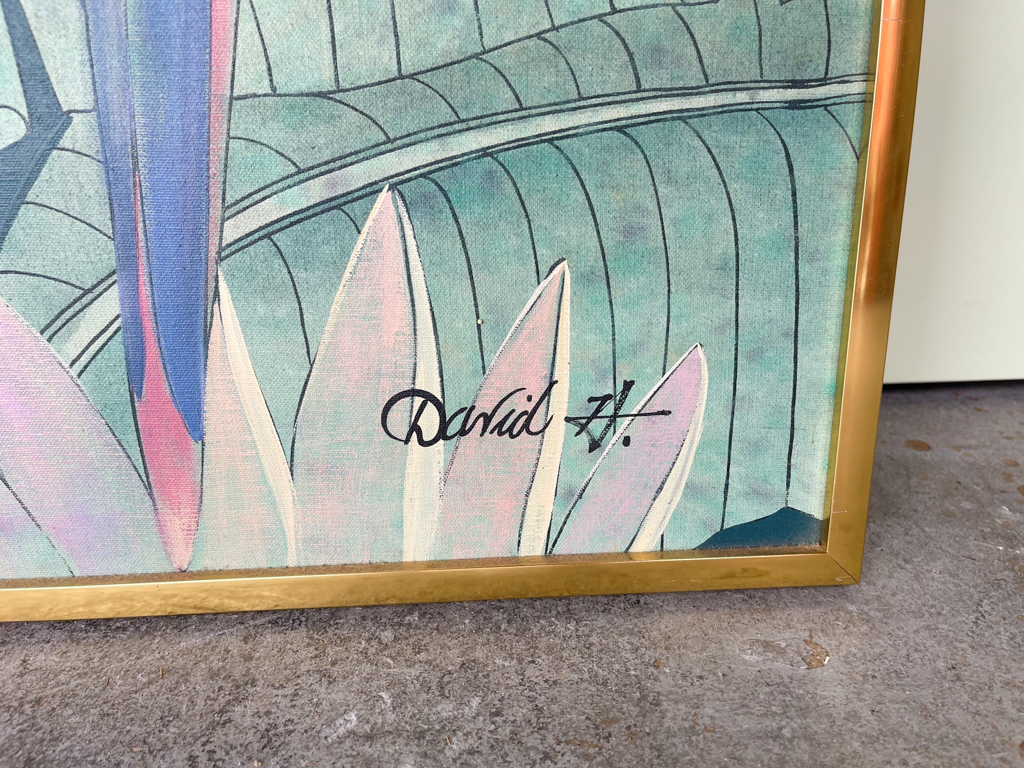Tropical Parrots Original Art - Image 2