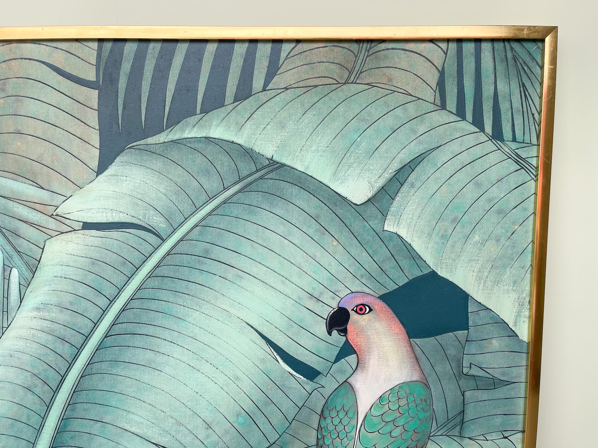 Tropical Parrots Original Art - Image 4