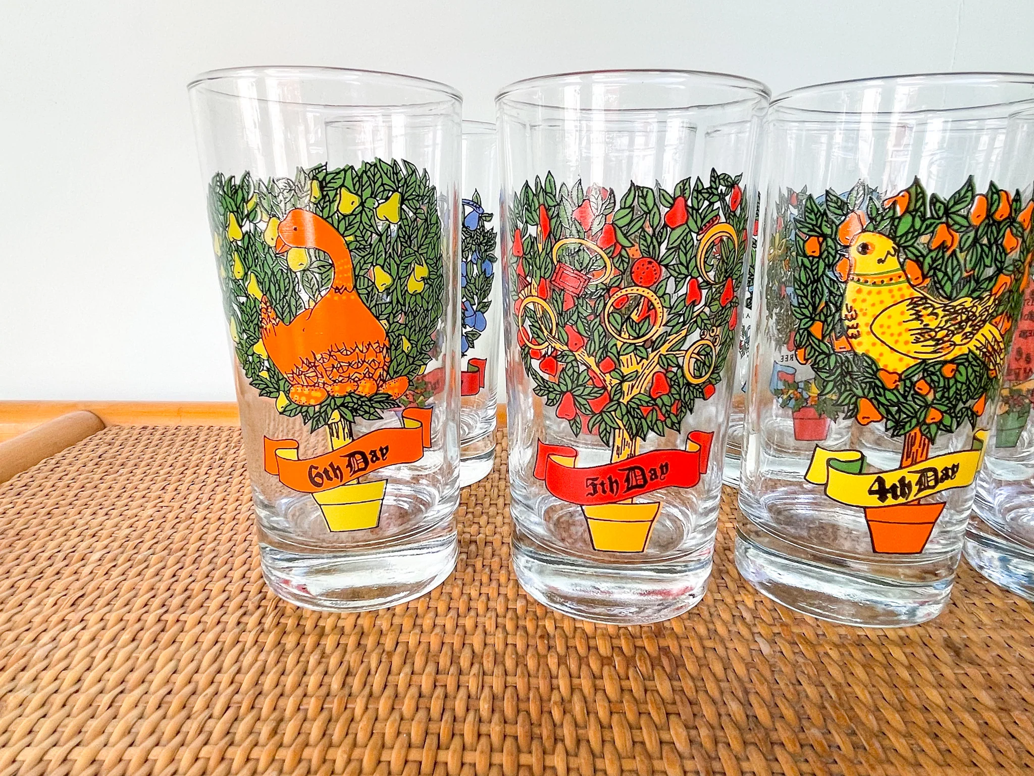 Twelve Days of Christmas Glassware - Image 5