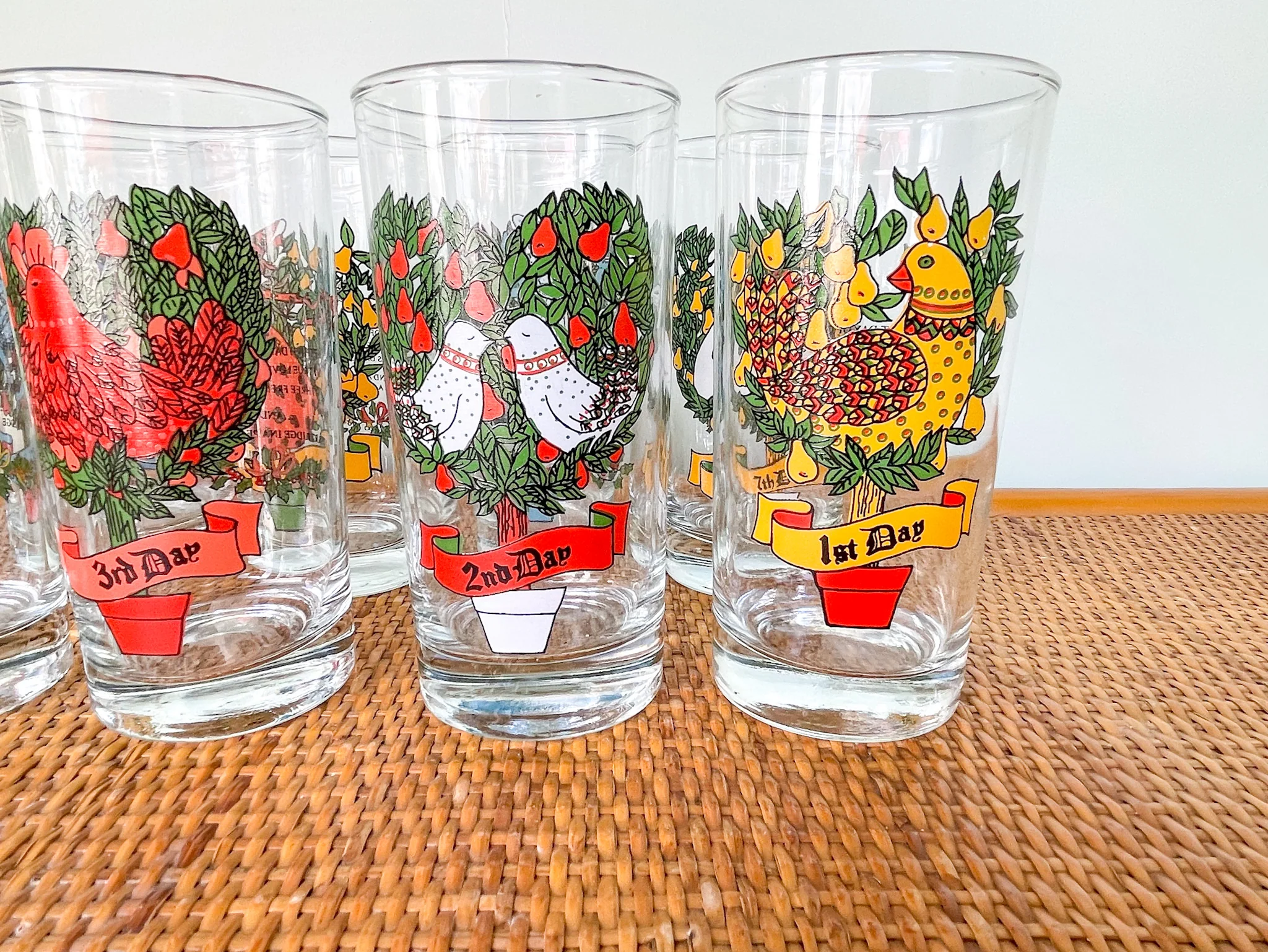 Twelve Days of Christmas Glassware - Image 7