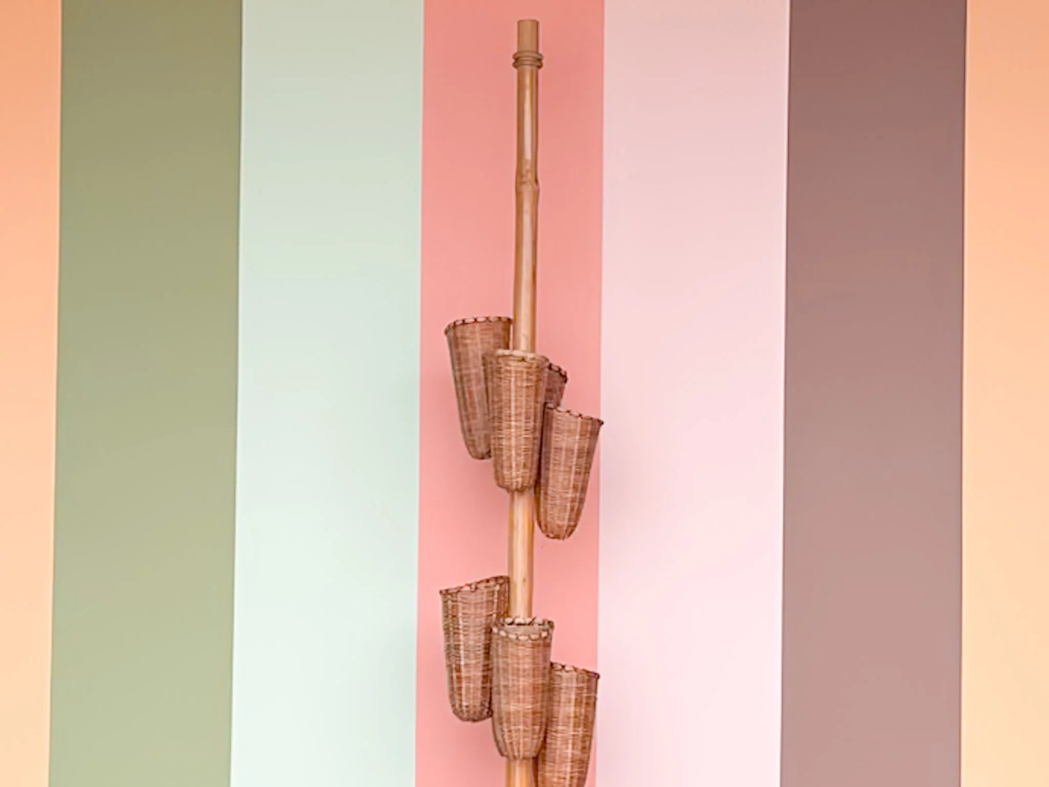 Unique Bamboo Plant Stand - Image 4