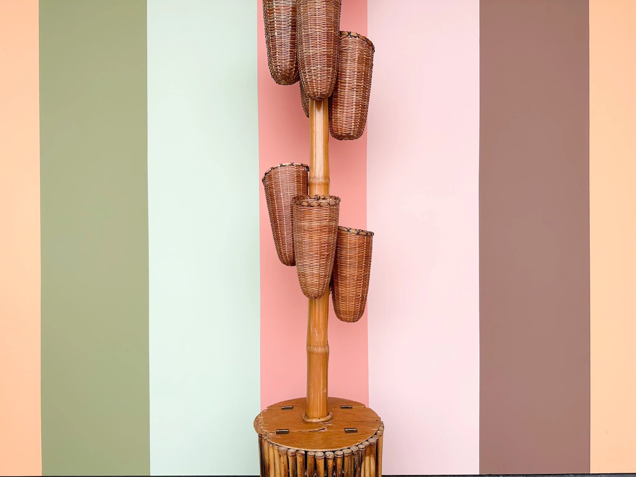 Unique Bamboo Plant Stand - Image 5