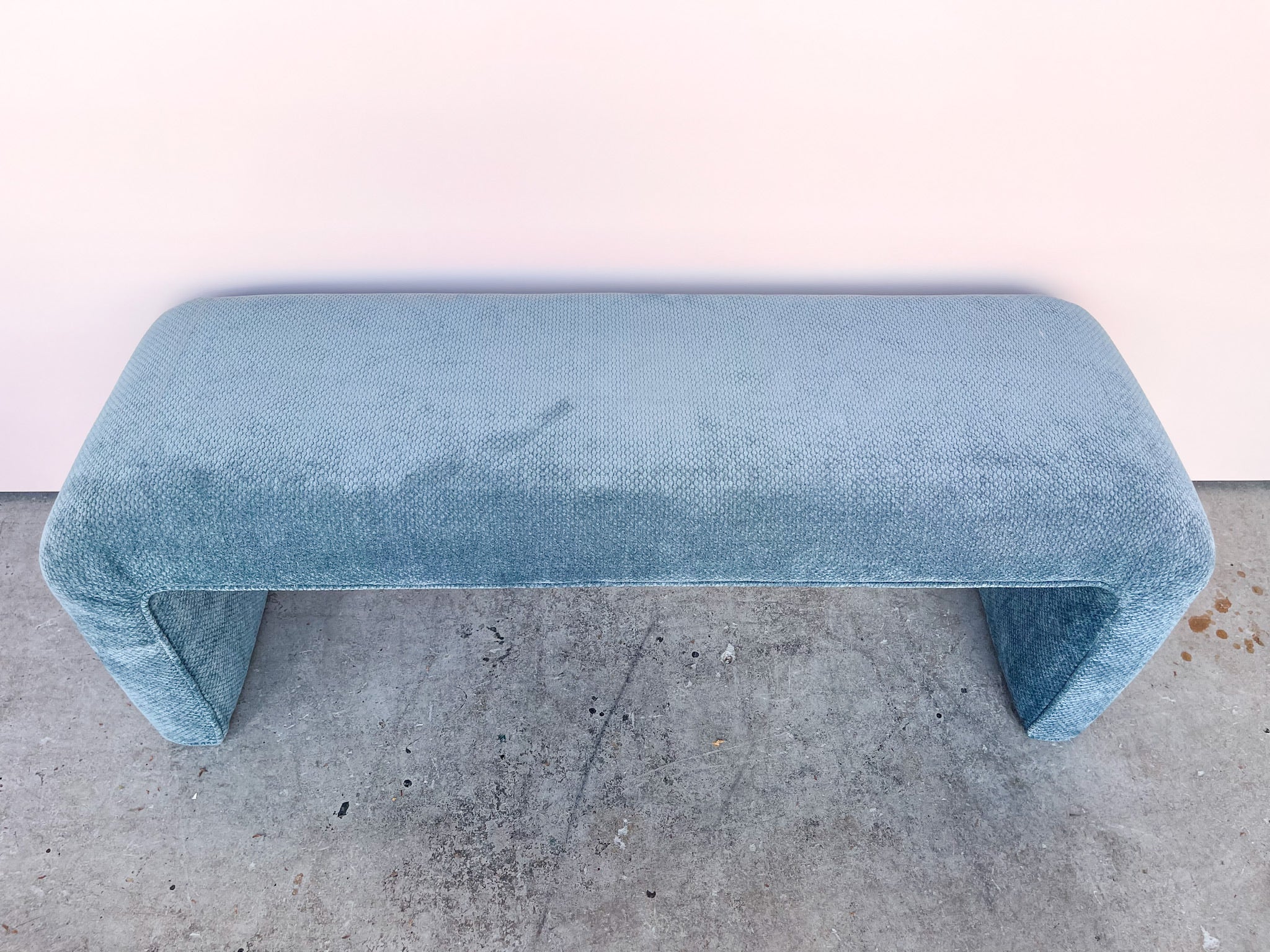 Upholstered Waterfall Bench - Image 3