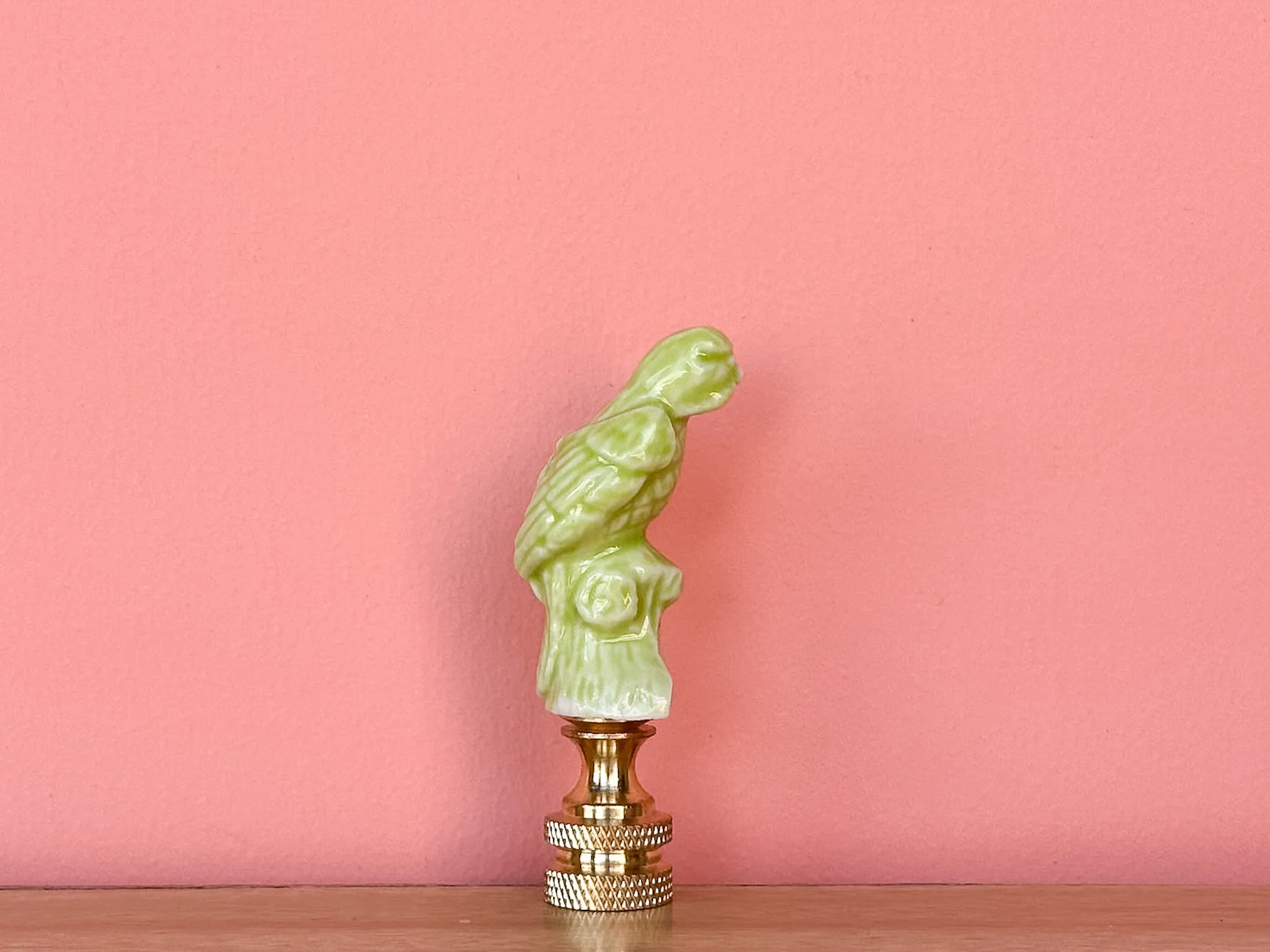 Wade Whimsies Finial — Green Parrot - Image 4