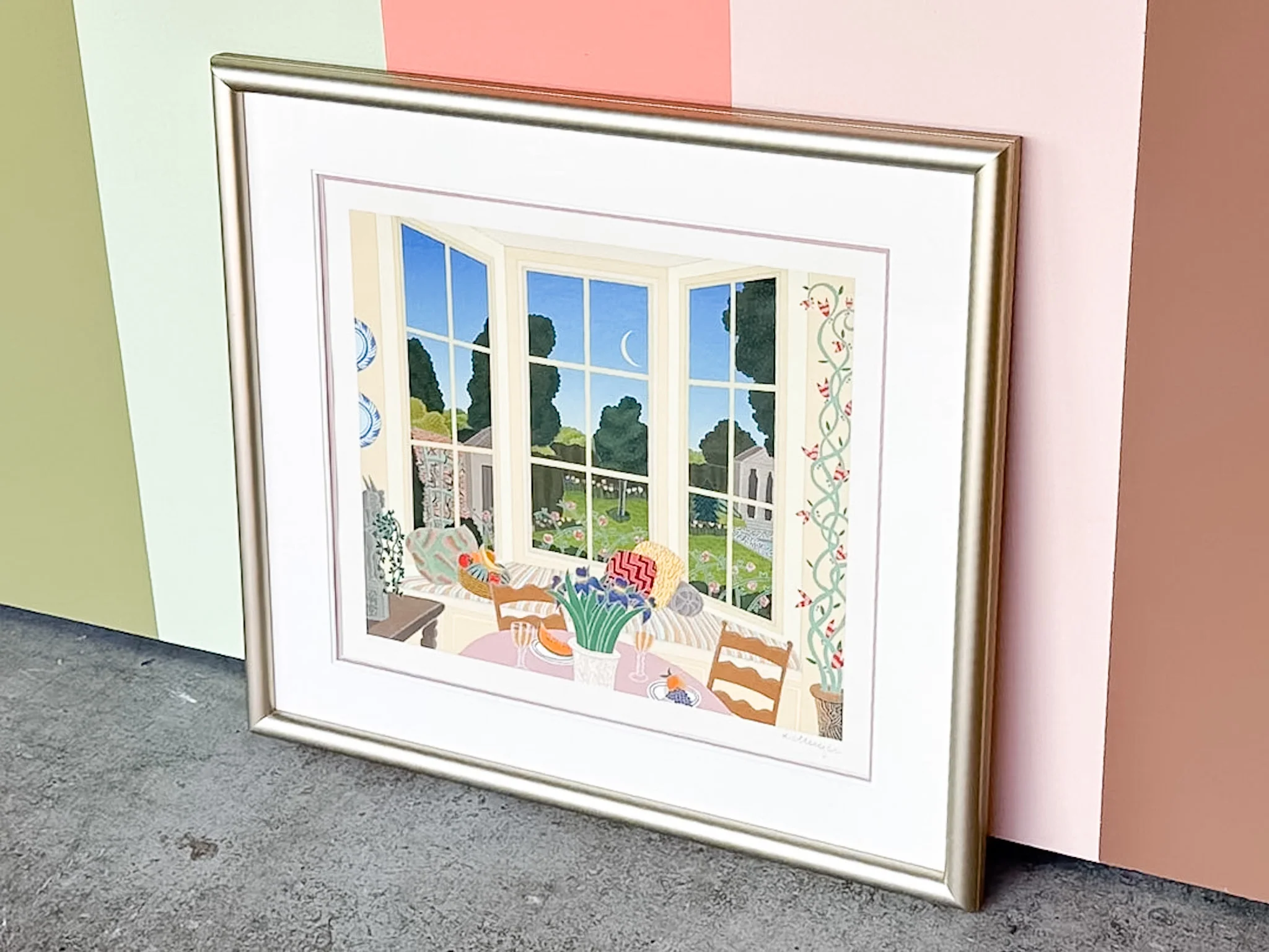 Water Mill by Thomas McKnight (Original Serigraph on Paper) - Image 2