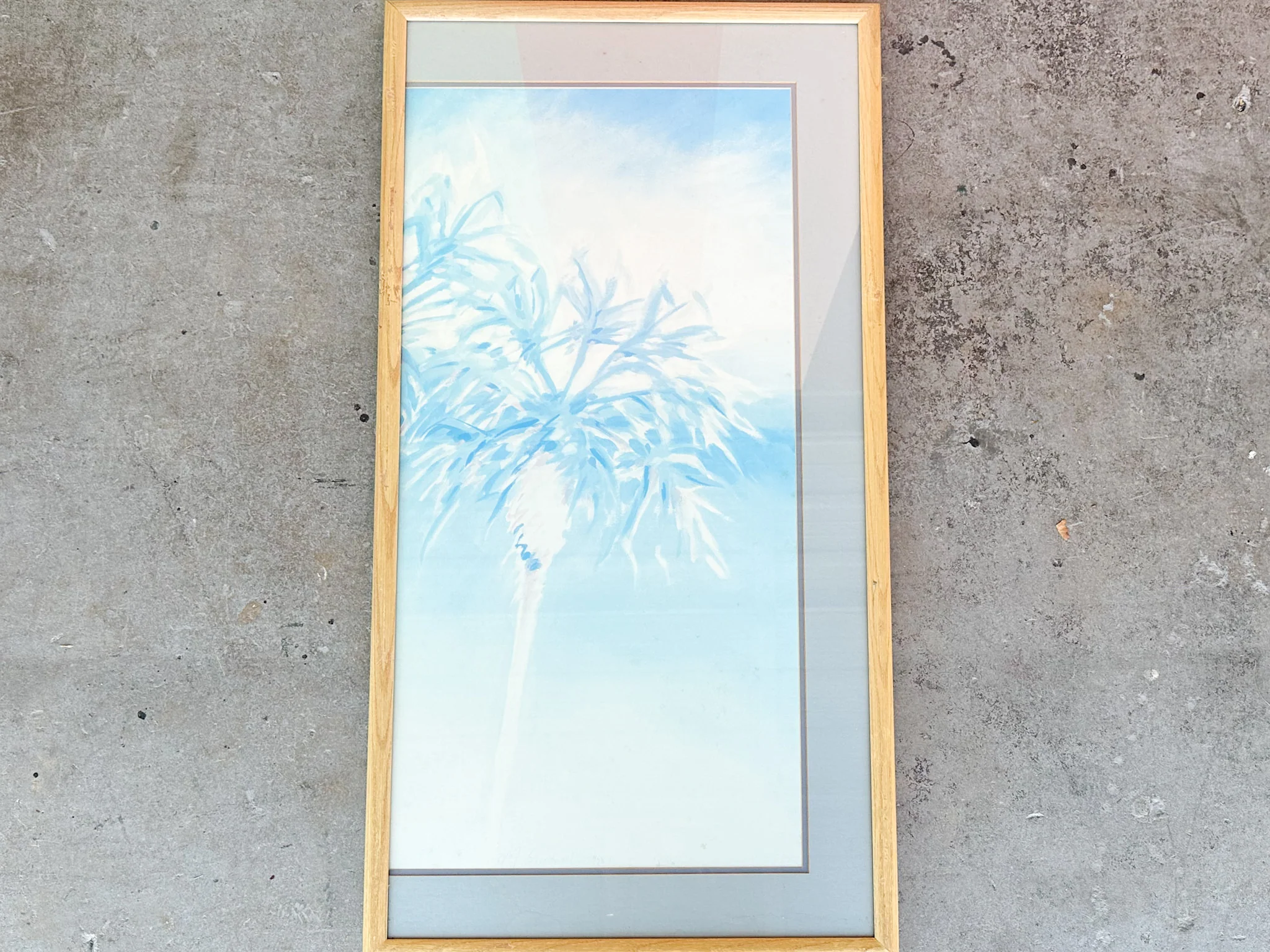 Watercolor Palm Tree Triptych - Image 10