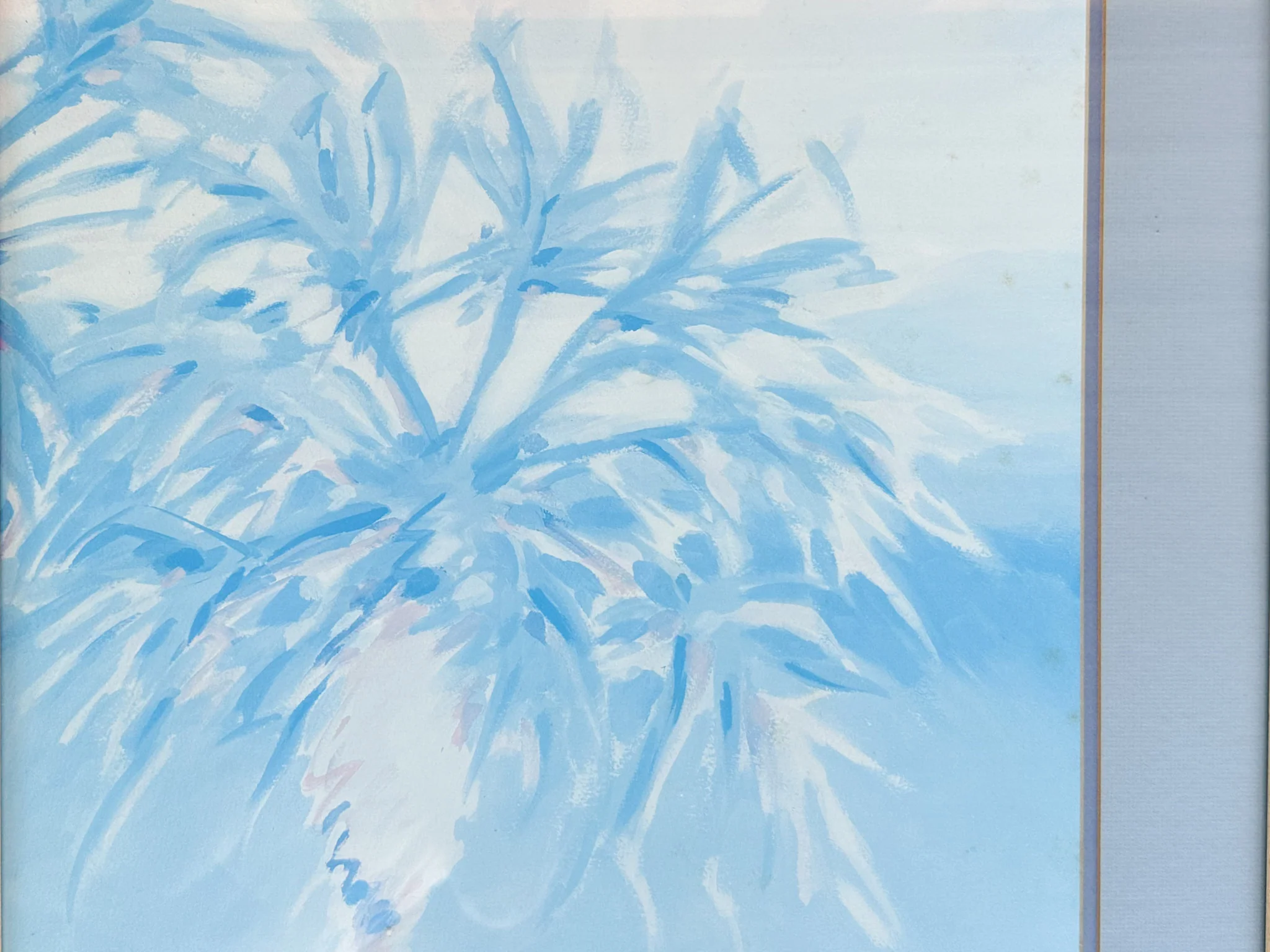 Watercolor Palm Tree Triptych - Image 11