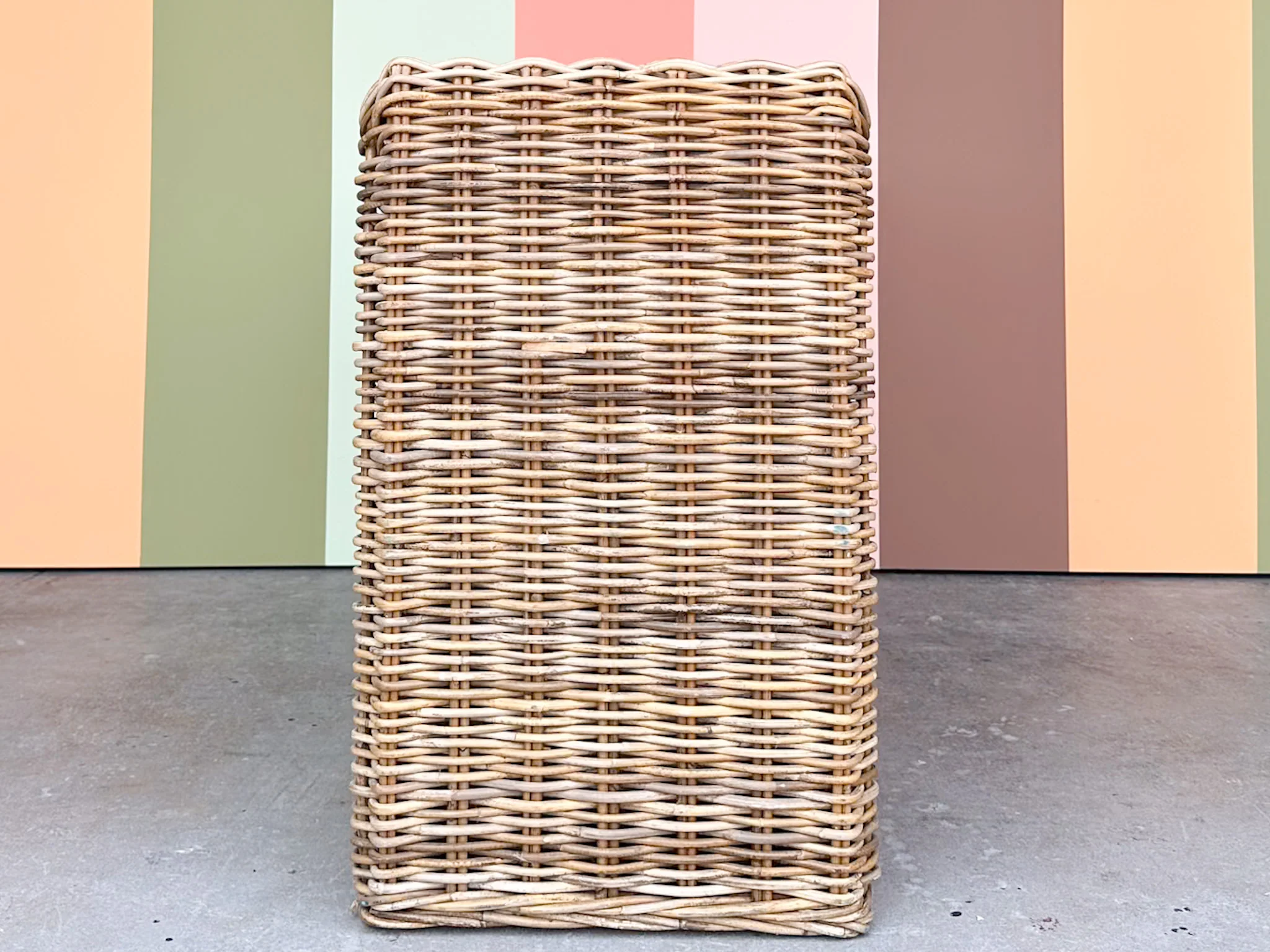 Waterfall Woven Rattan Console - Image 7