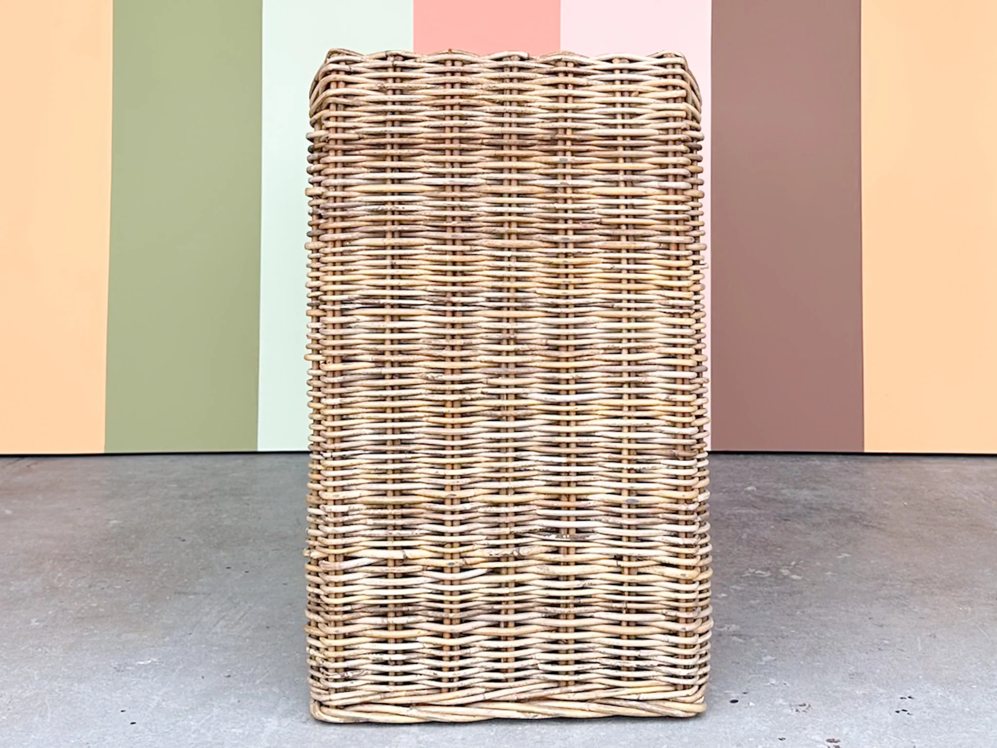 Waterfall Woven Rattan Console - Image 8