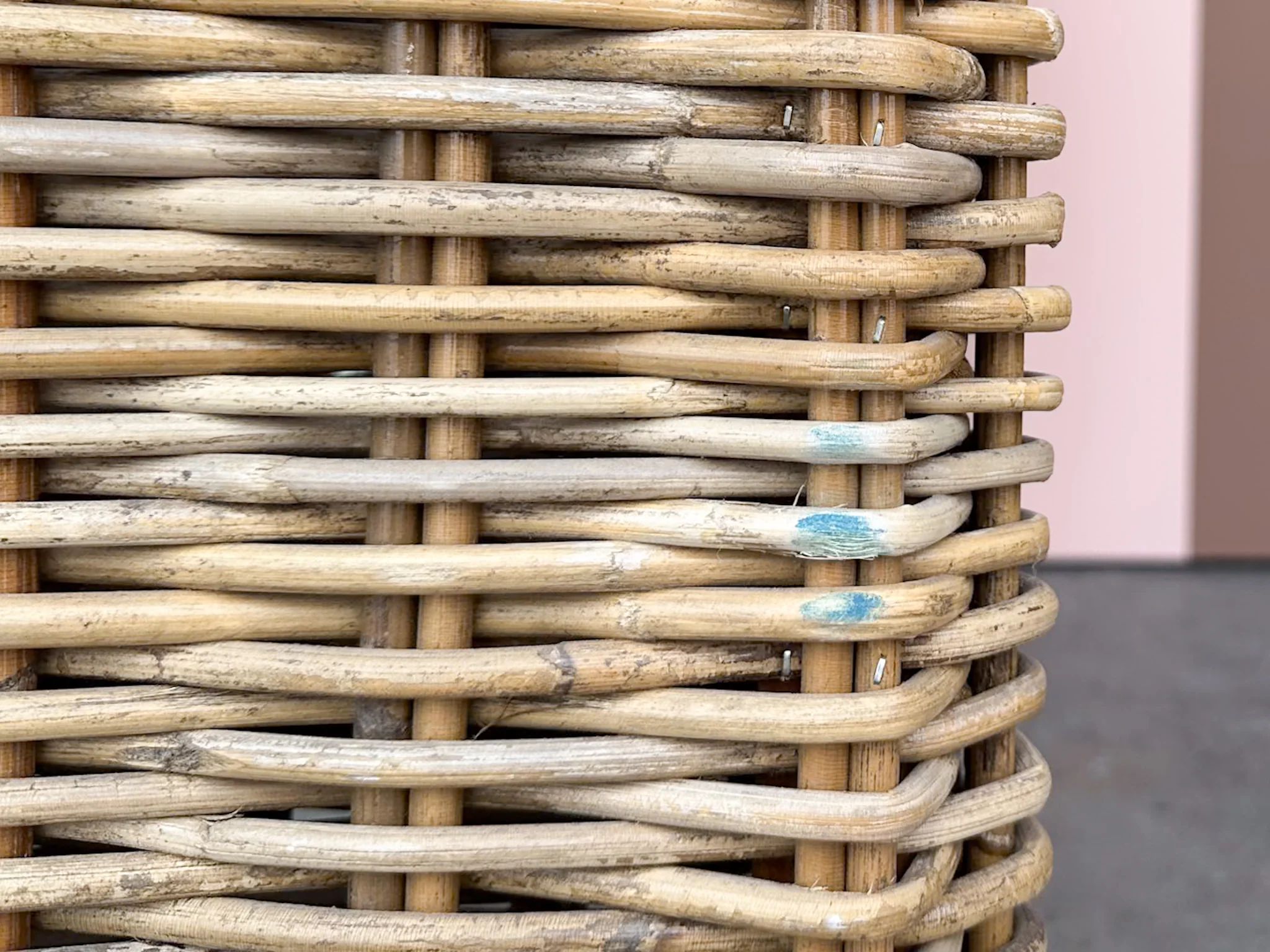 Waterfall Woven Rattan Console - Image 9