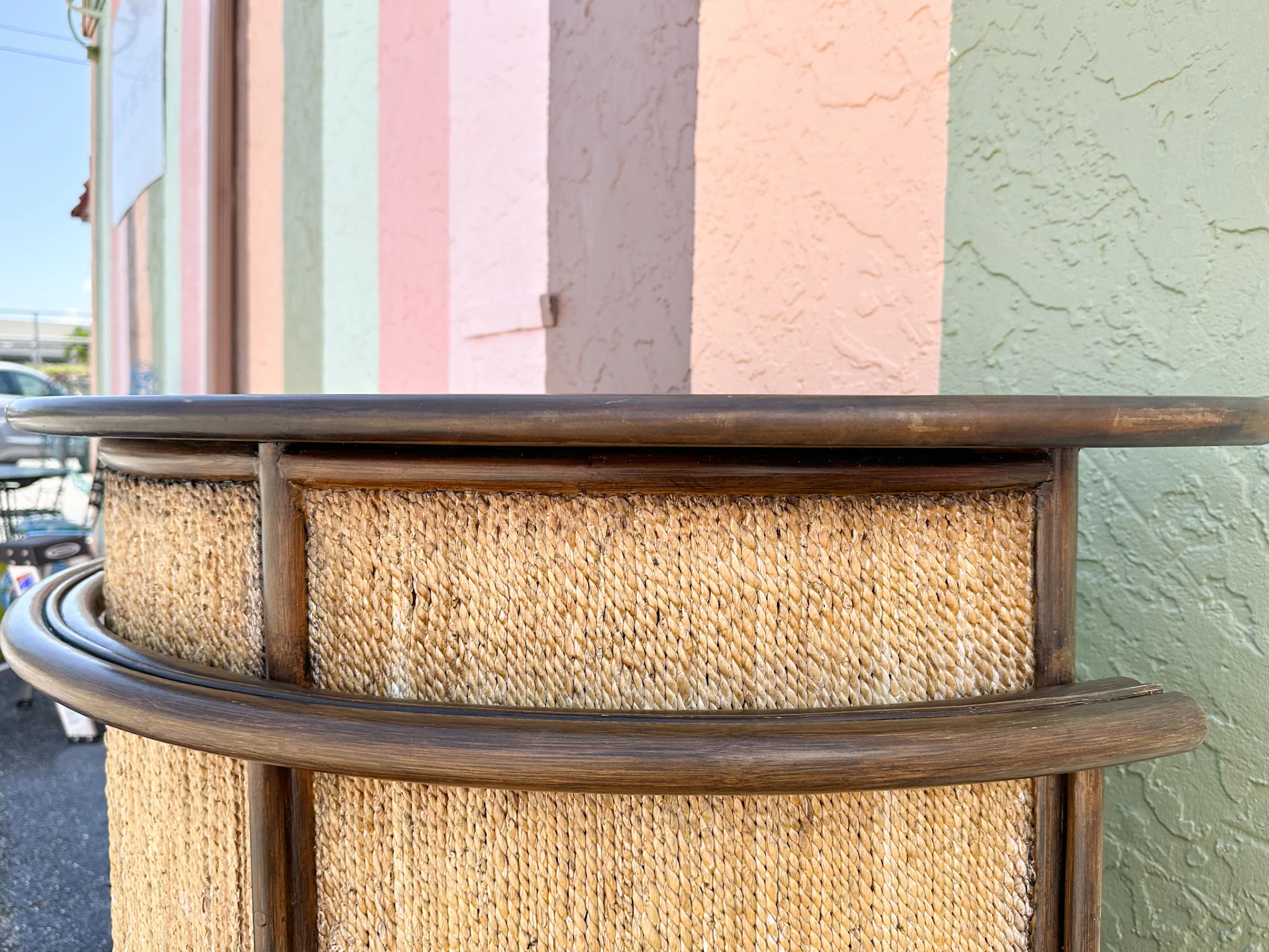 West Indies Style Rattan Bar - Image 15