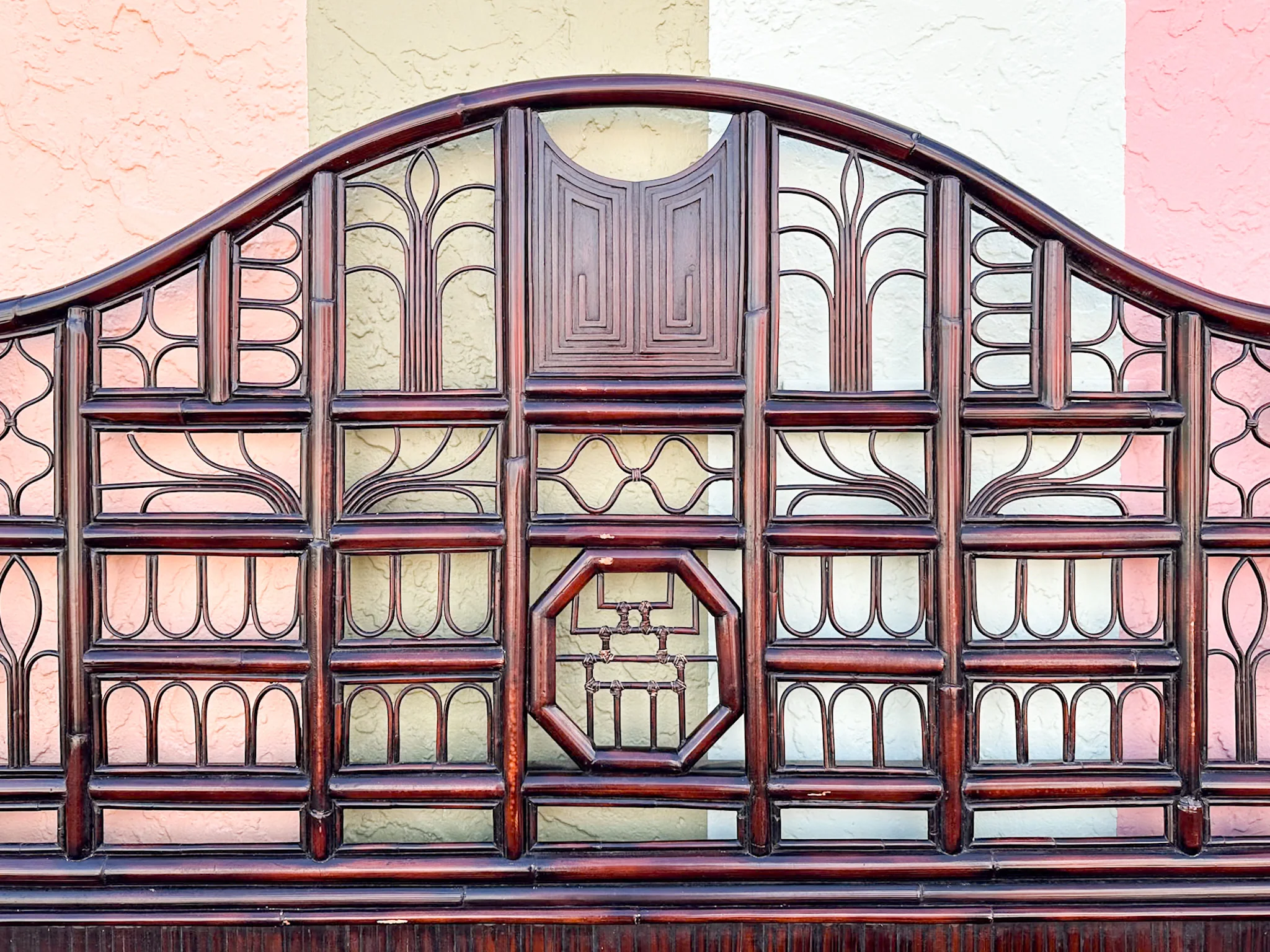 West Indies Style King Canopy Bed - Image 15