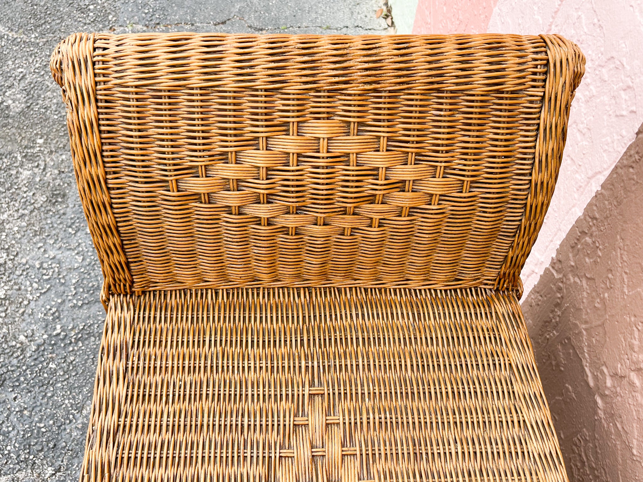 Wicker Chic Bench - Image 4
