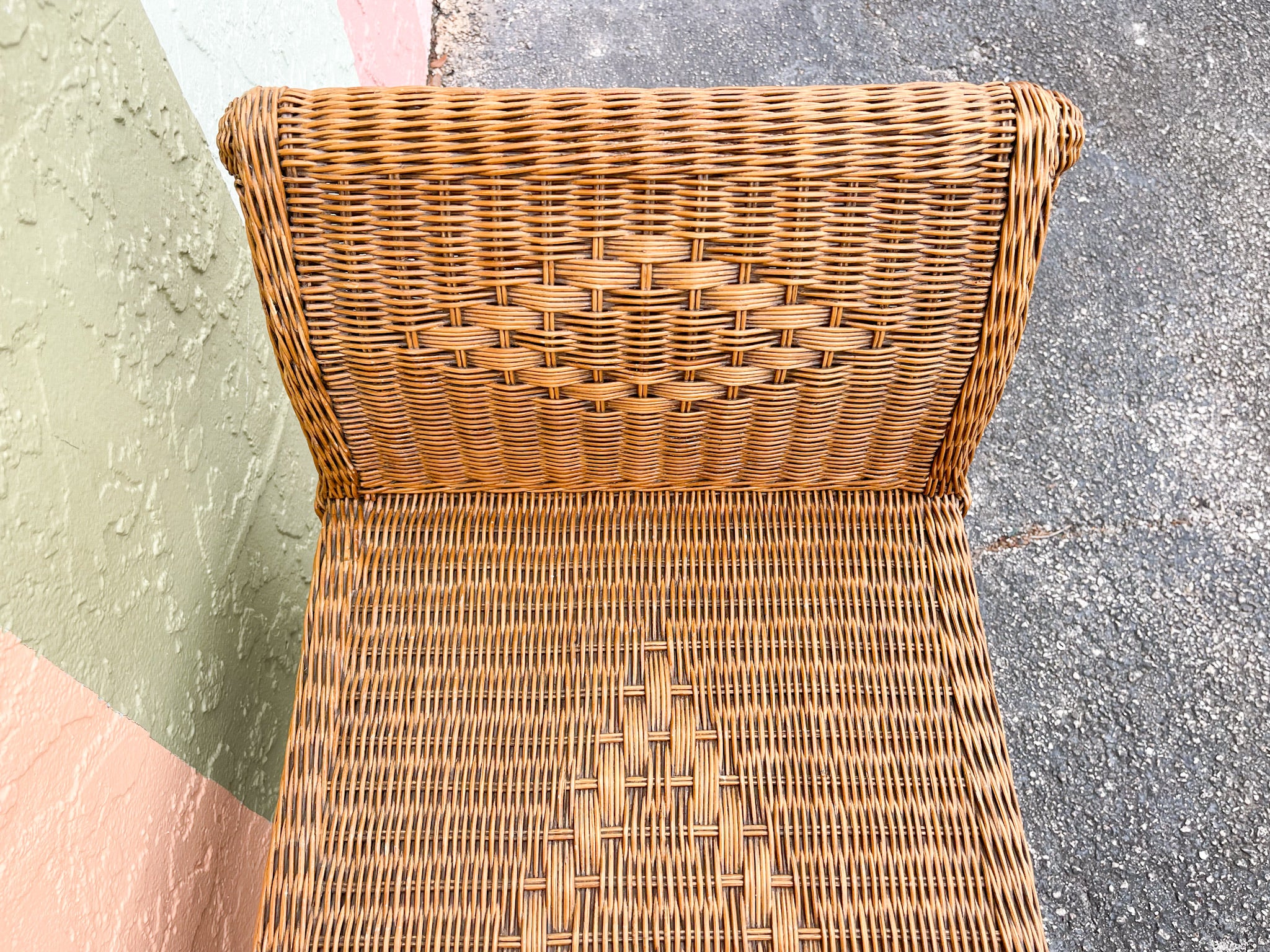 Wicker Chic Bench - Image 6