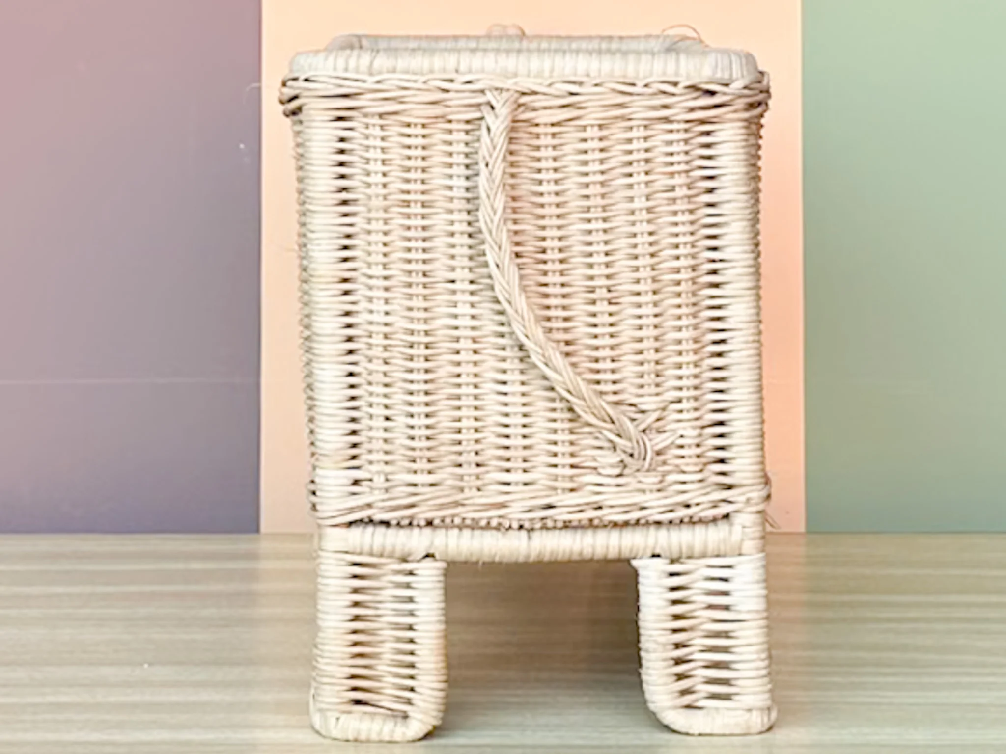 Wicker Elephant Cachepot - Image 2