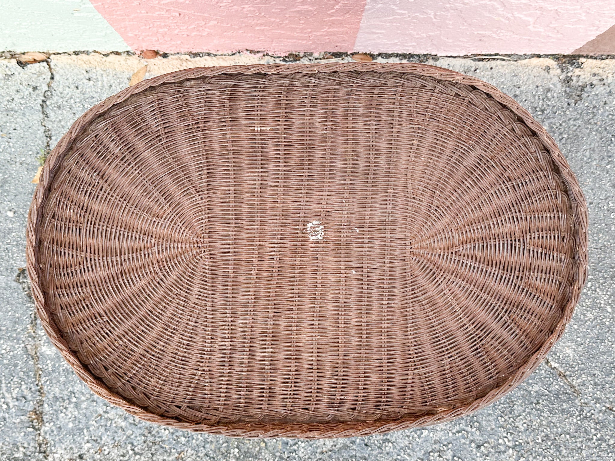 Wicker Elephant Garden Seat - Image 7