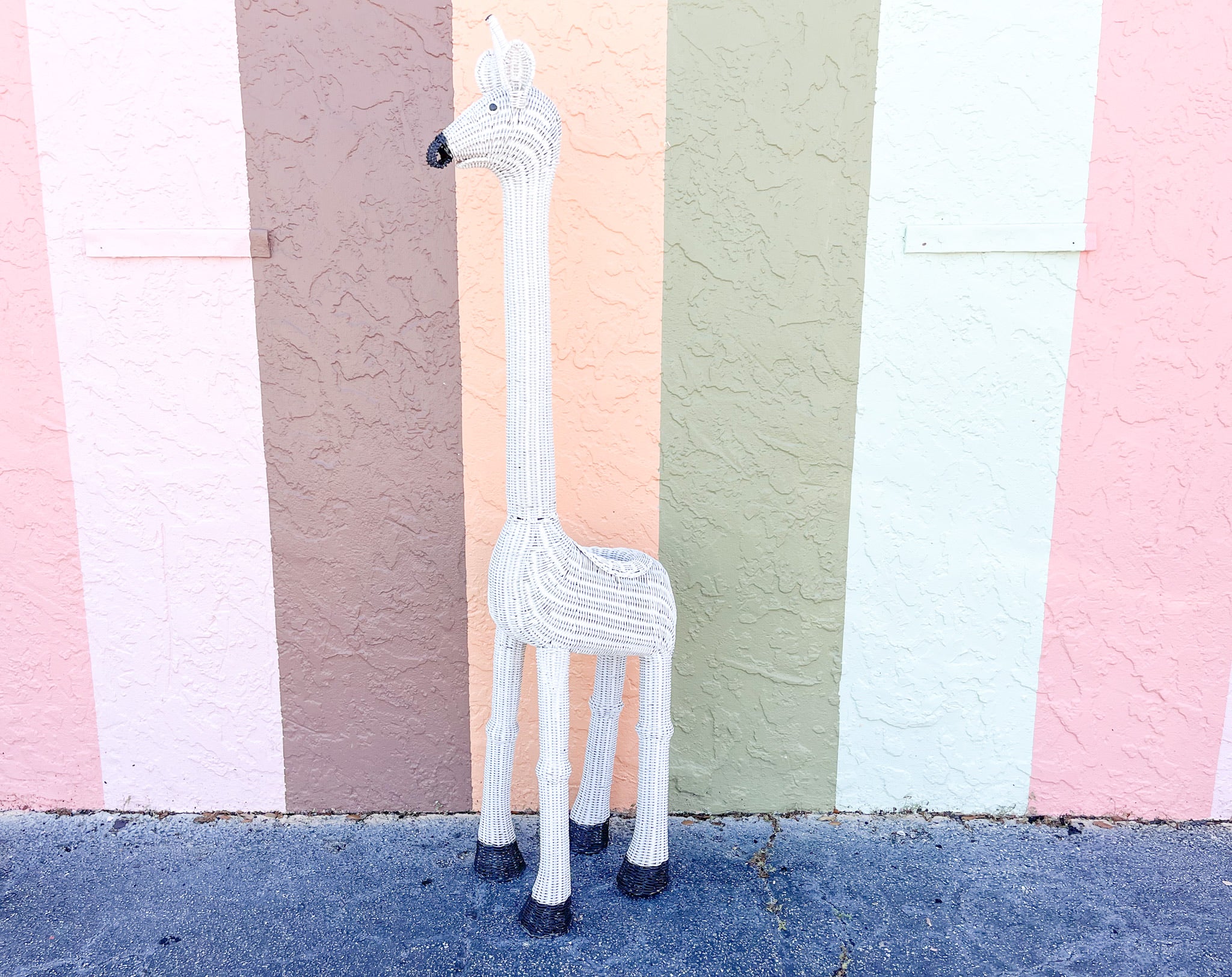 Wicker Giraffe