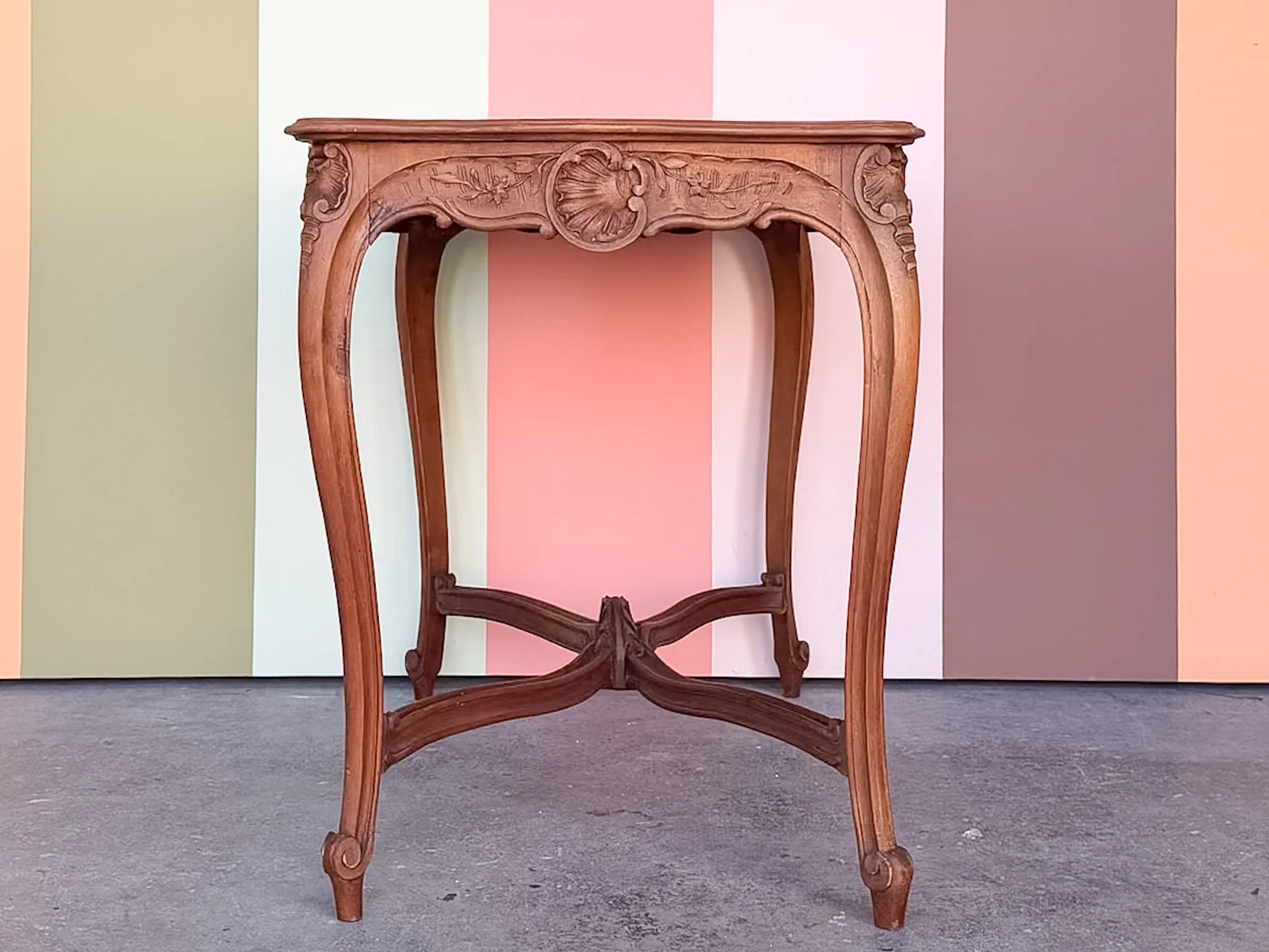 Wood Shell Motif Console - Image 3