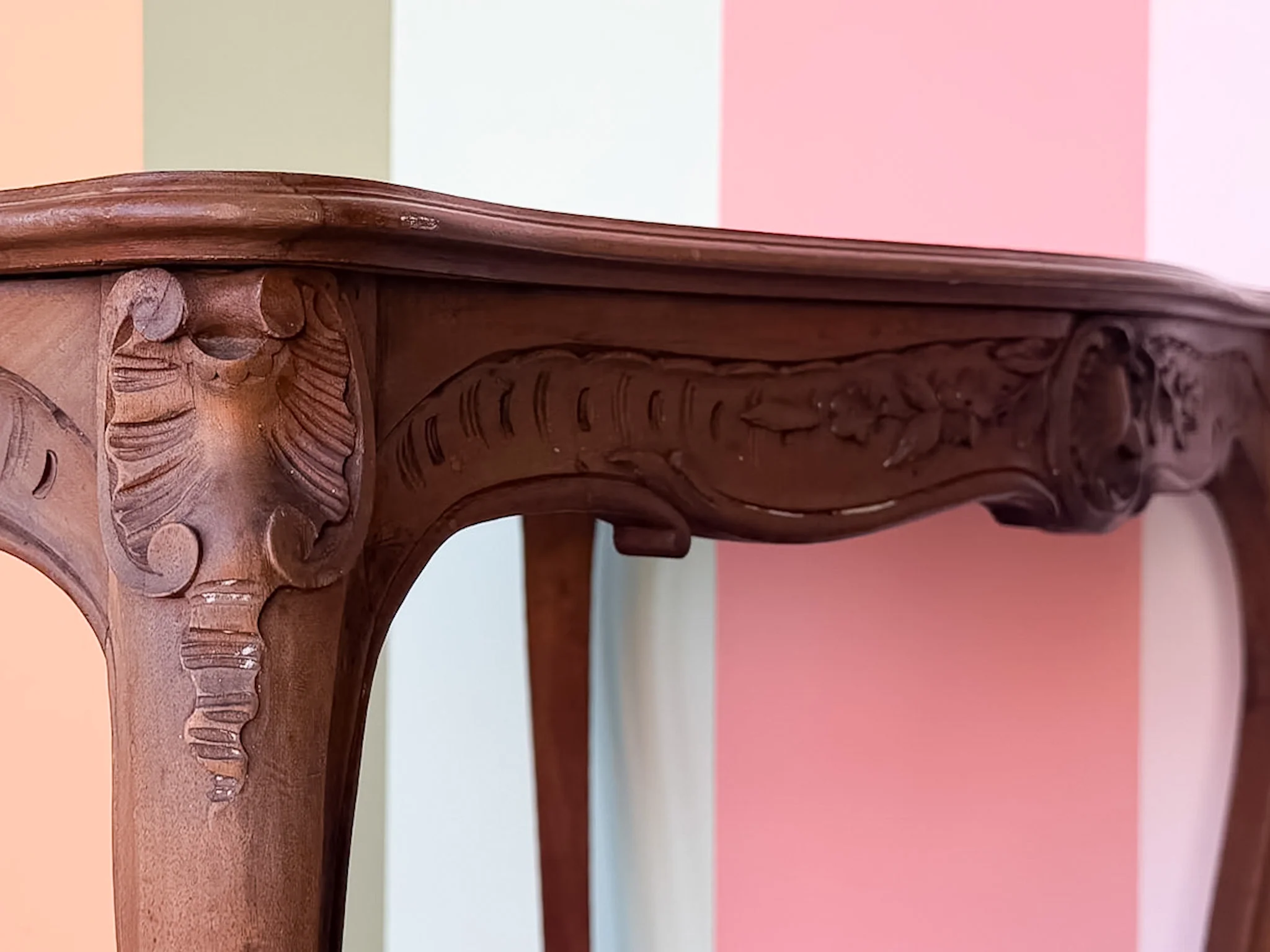 Wood Shell Motif Console - Image 9