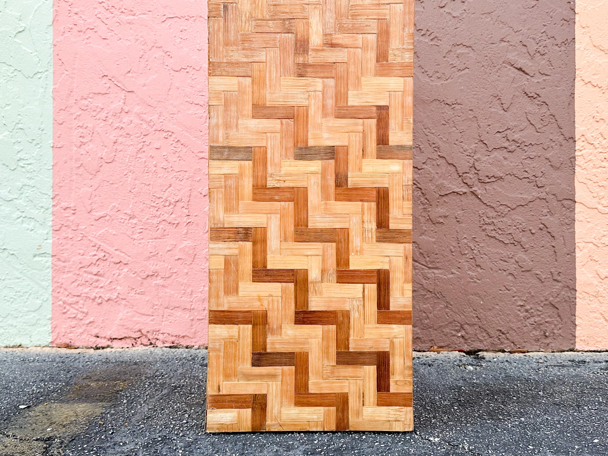 Woven Rattan Pedestal - Image 4