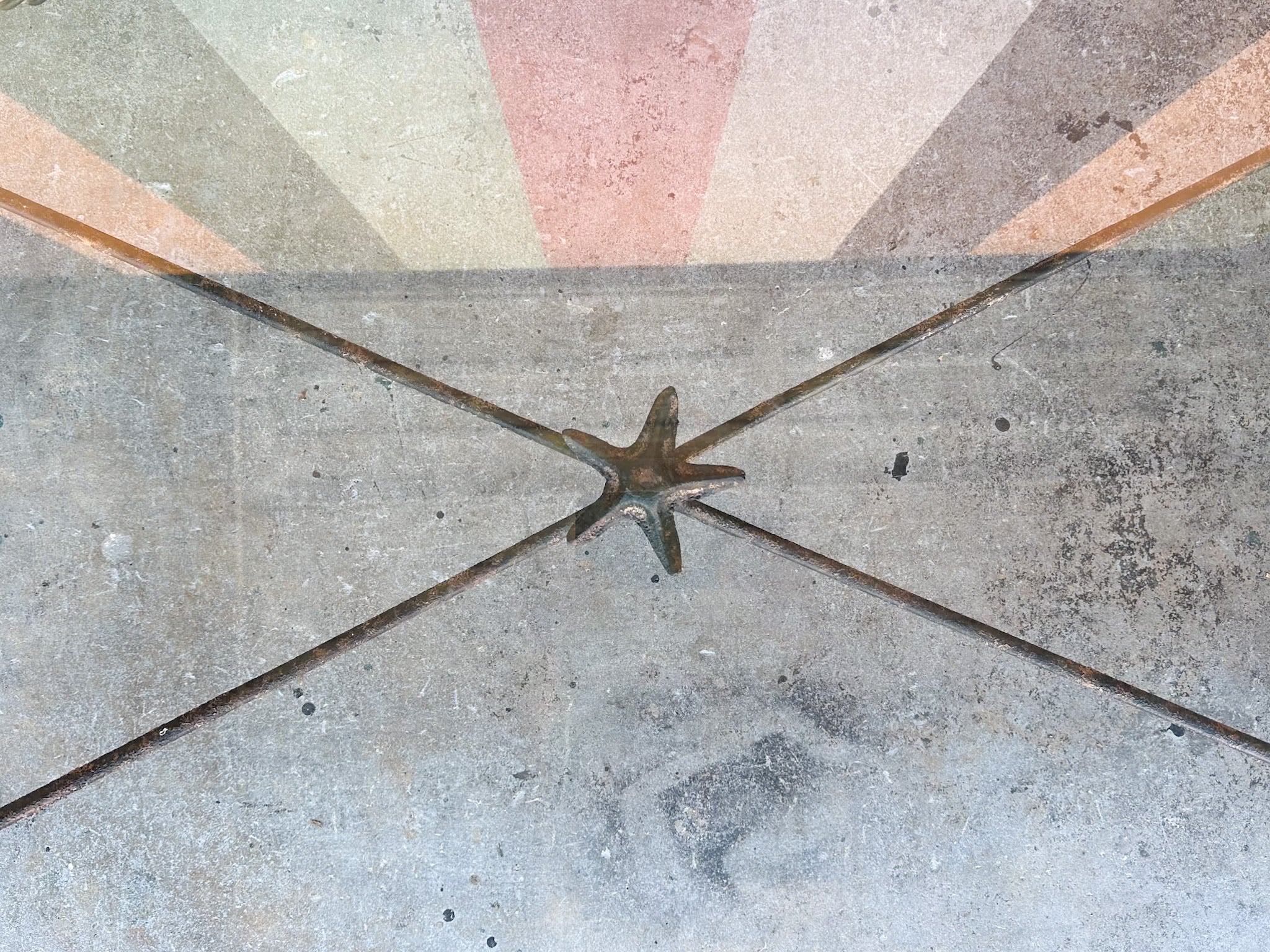 Wrought Iron Seahorse and Tassel Coffee Table - Image 3